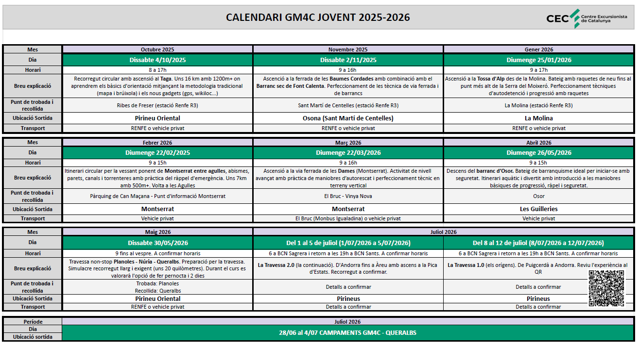 Calendari 25-26 GM4C jovent